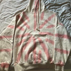 Katin pink tie dye hoodie